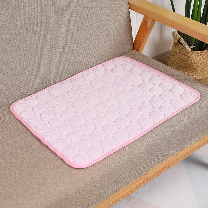 Dog Cooling Mat Extra Large Self Cooling Mat for Small Medium Large Dogs Cats Pet Durable Ice Blanket Washable Dog Accessories