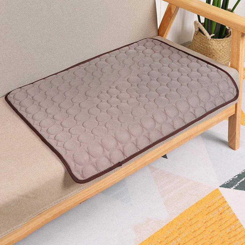 Dog Cooling Mat Extra Large Self Cooling Mat for Small Medium Large Dogs Cats Pet Durable Ice Blanket Washable Dog Accessories