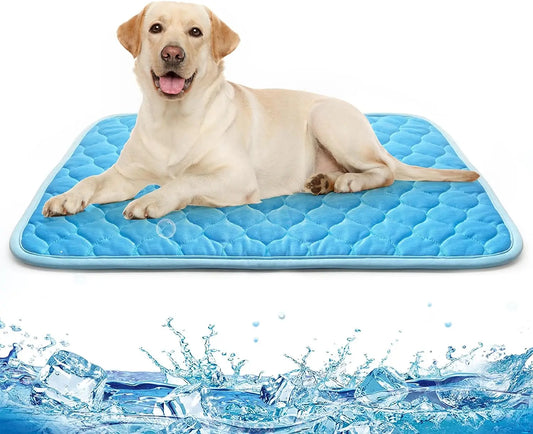 Dog Cooling Mat Extra Large Self Cooling Mat for Small Medium Large Dogs Cats Pet Durable Ice Blanket Washable Dog Accessories